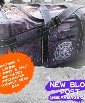 The Lightning X LXFB99 is the first and only IP67-certified firefighter turnout gear bag—fully dust-tight and waterproof. Verified by SGS labs. Reduce cancer exposure now.