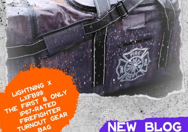 The Lightning X LXFB99 is the first and only IP67-certified firefighter turnout gear bag—fully dust-tight and waterproof. Verified by SGS labs. Reduce cancer exposure now.