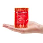 battleseal hemostatic gauze held in hand