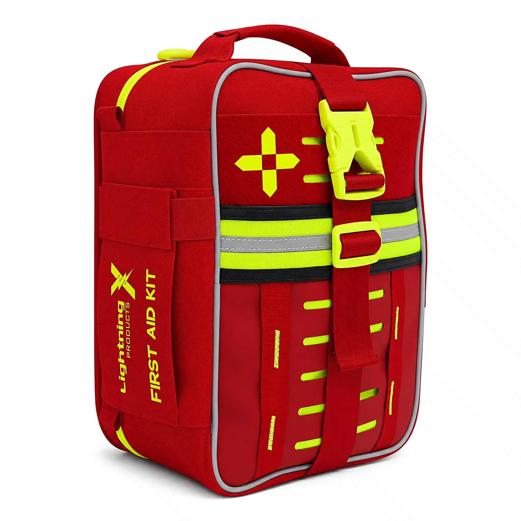 OSHA Class B trauma kit, 364-piece soft case with color-coded Med Pods and tourniquet.