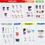 Everything inside the 269-piece Class A+ first aid kit, organized by category: wound dressing, burn, cleaning, tools, PPE and airway.