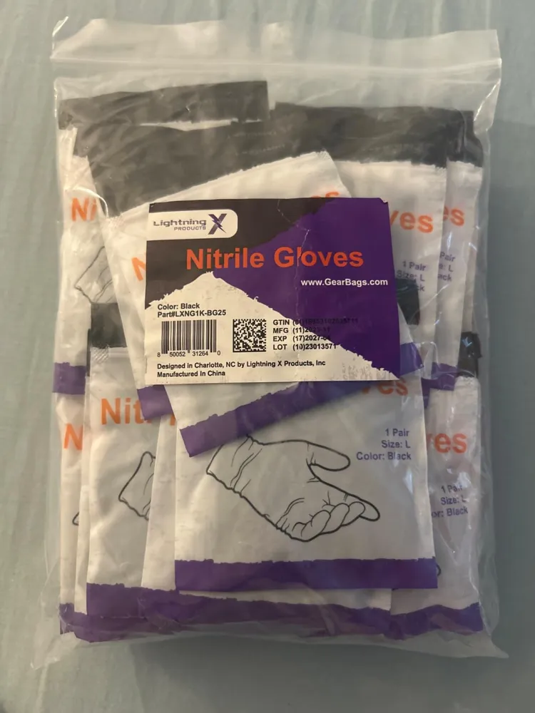 Customer photo: Nitrile Exam Gloves