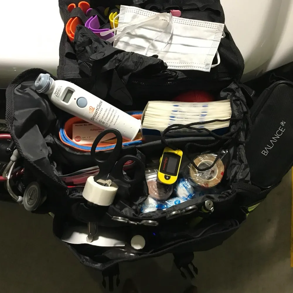 Customer photo: Small EMT Bag w/ Standard Fill Kit